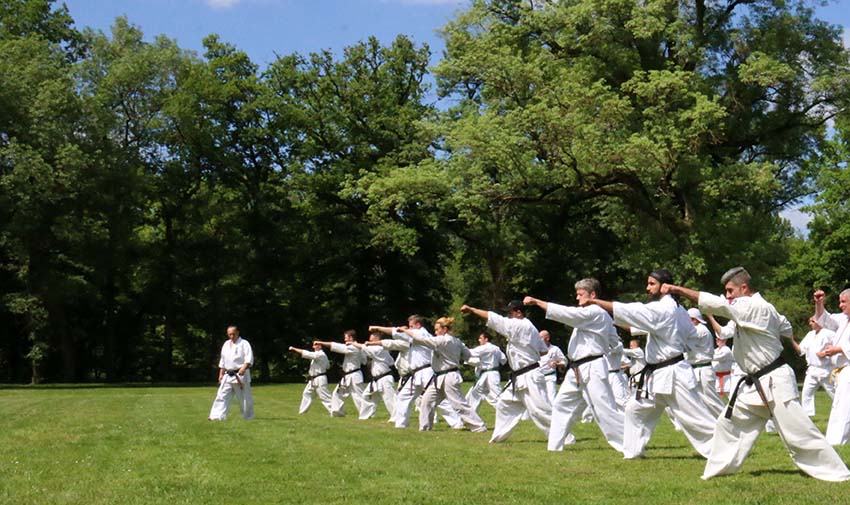 Première journée Passage grade technique et entrainement pour les autres